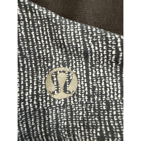 Lululemon Sports Bra Women's Size 8 Double Criss Cross Back Heathered Gray - Picture 3 of 5